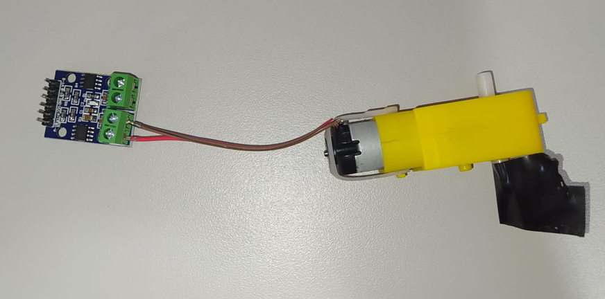 DC gear motor and L9110S motor driver