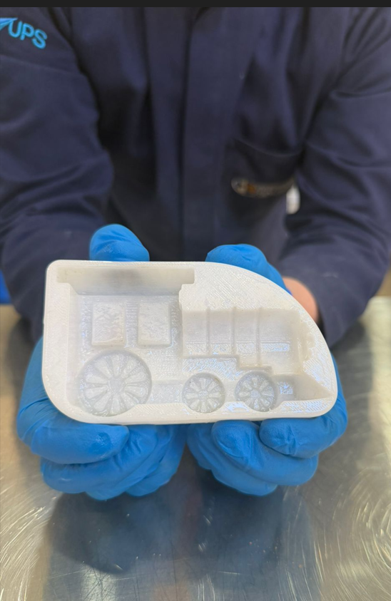 TPU flexible mold 3D printed