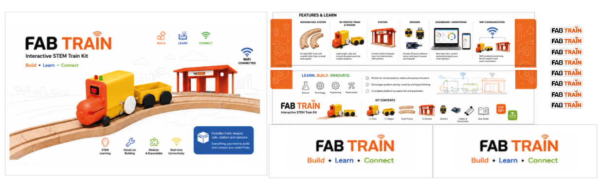 Final packaging for Fab Train