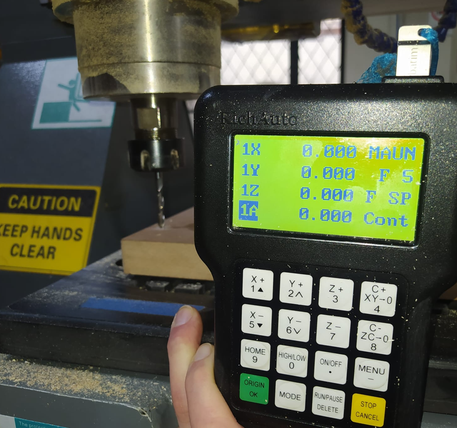 Setting CNC work zero