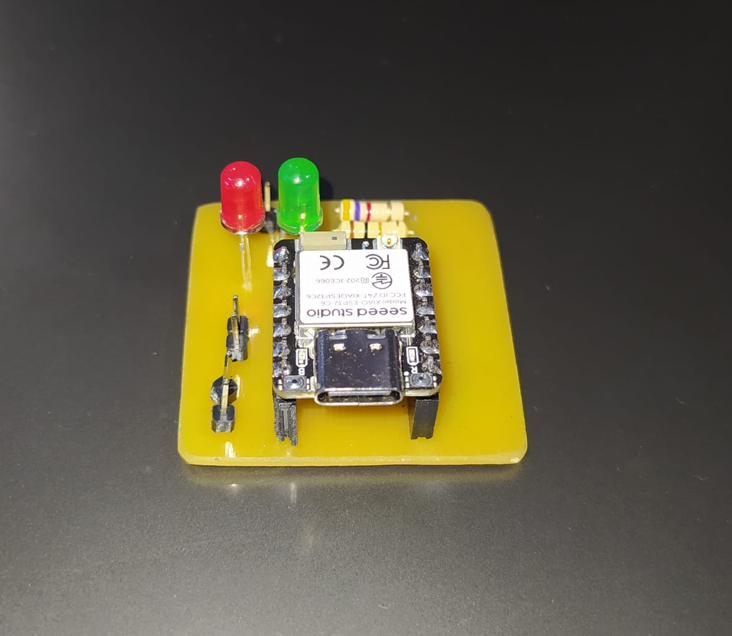 Custom XIAO ESP32-C6 input device PCB