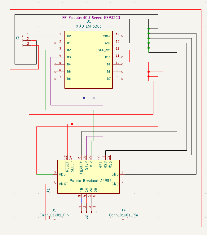KiCad schematic for OrquiWall electronic board
