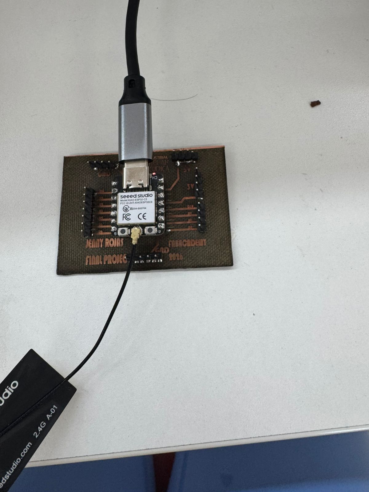 PCB connected to system wiring