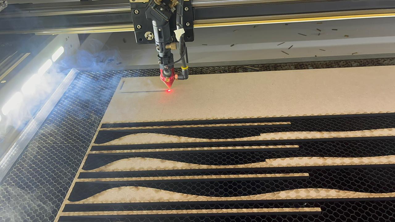 Laser cutting