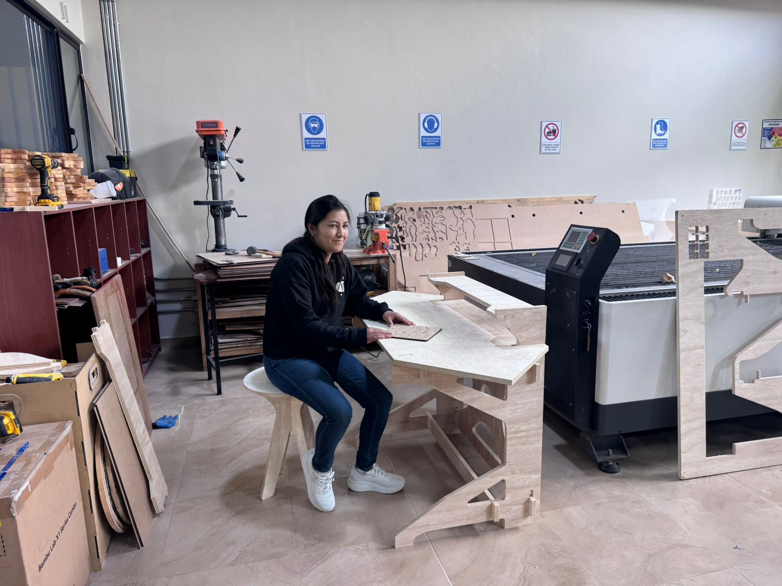 Final CNC bench hero shot