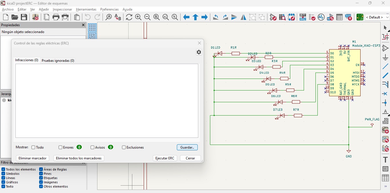 ERC verification in KiCad