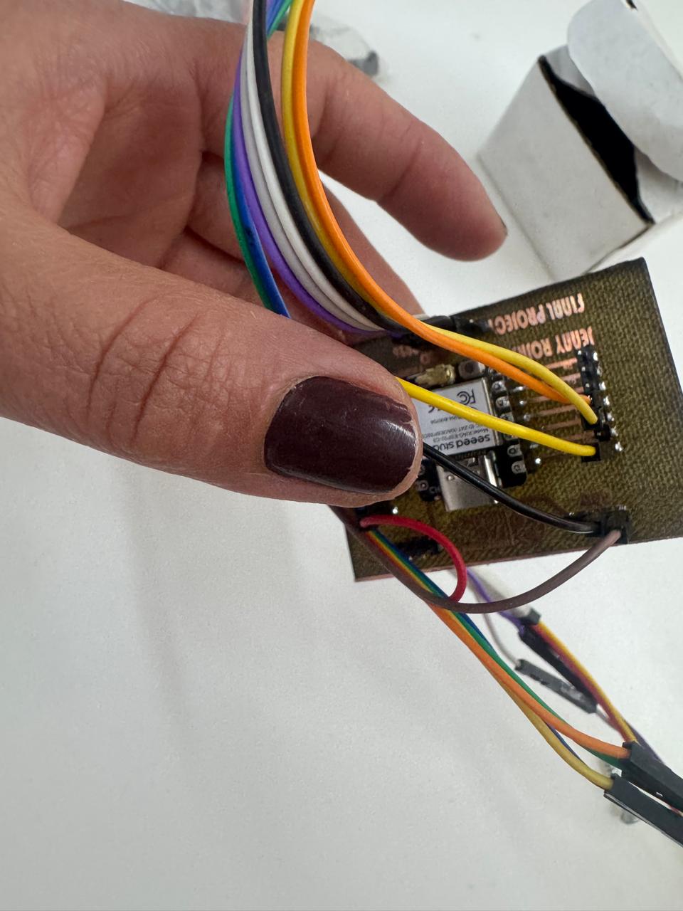 XIAO ESP32-C3 board wiring reference