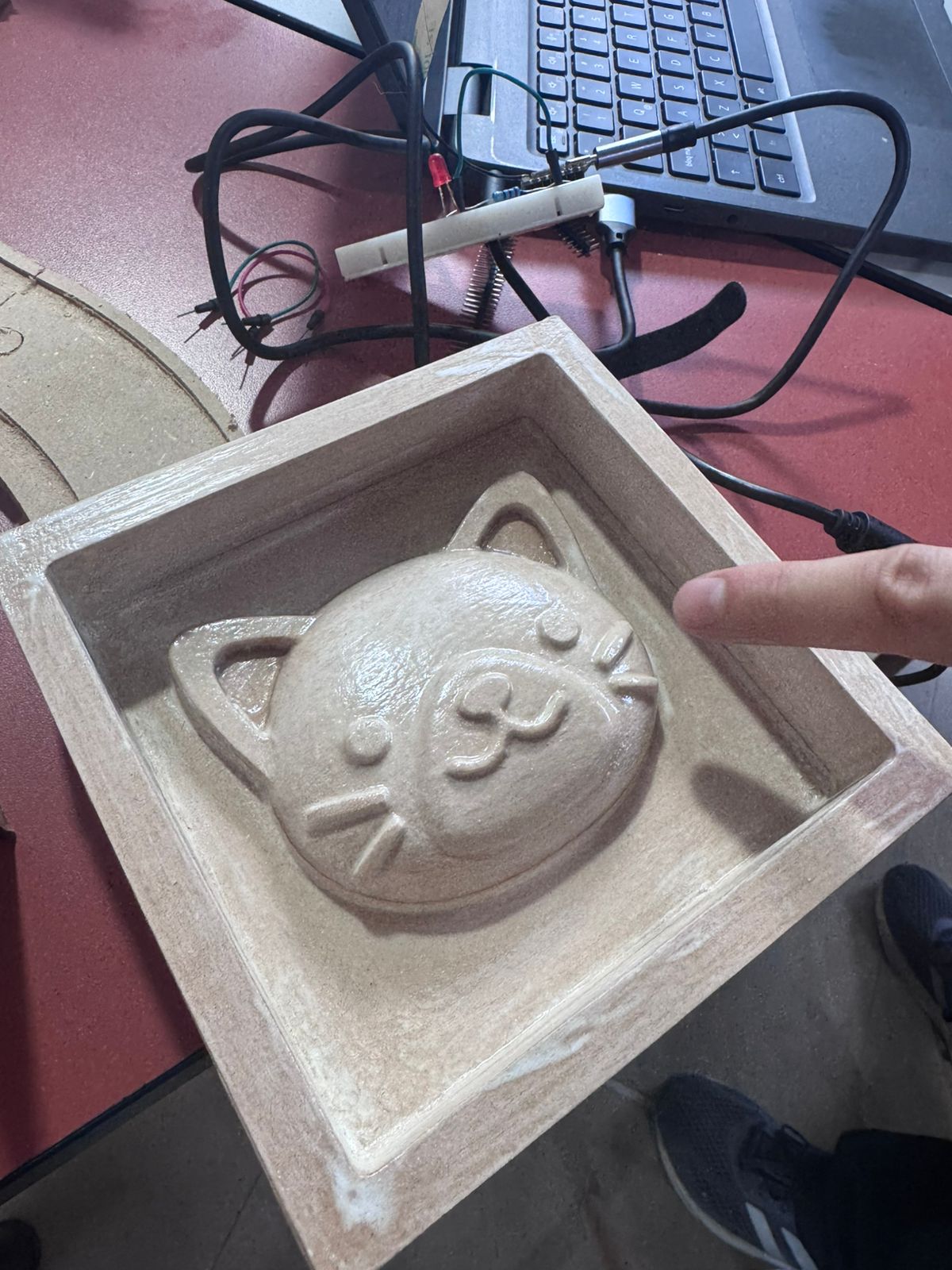Finished milled mold