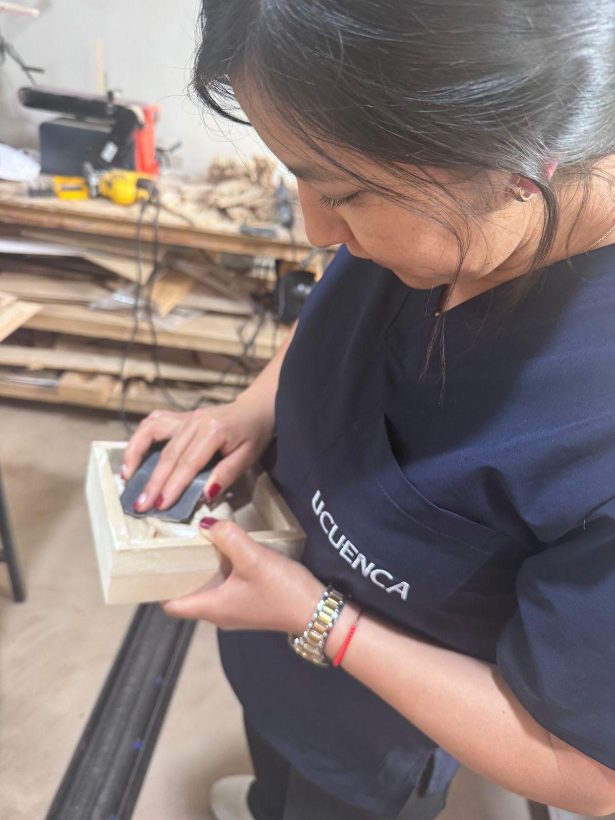 Sanding process