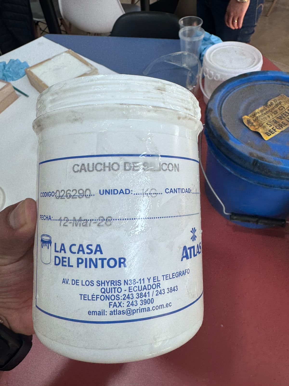 Silicone material