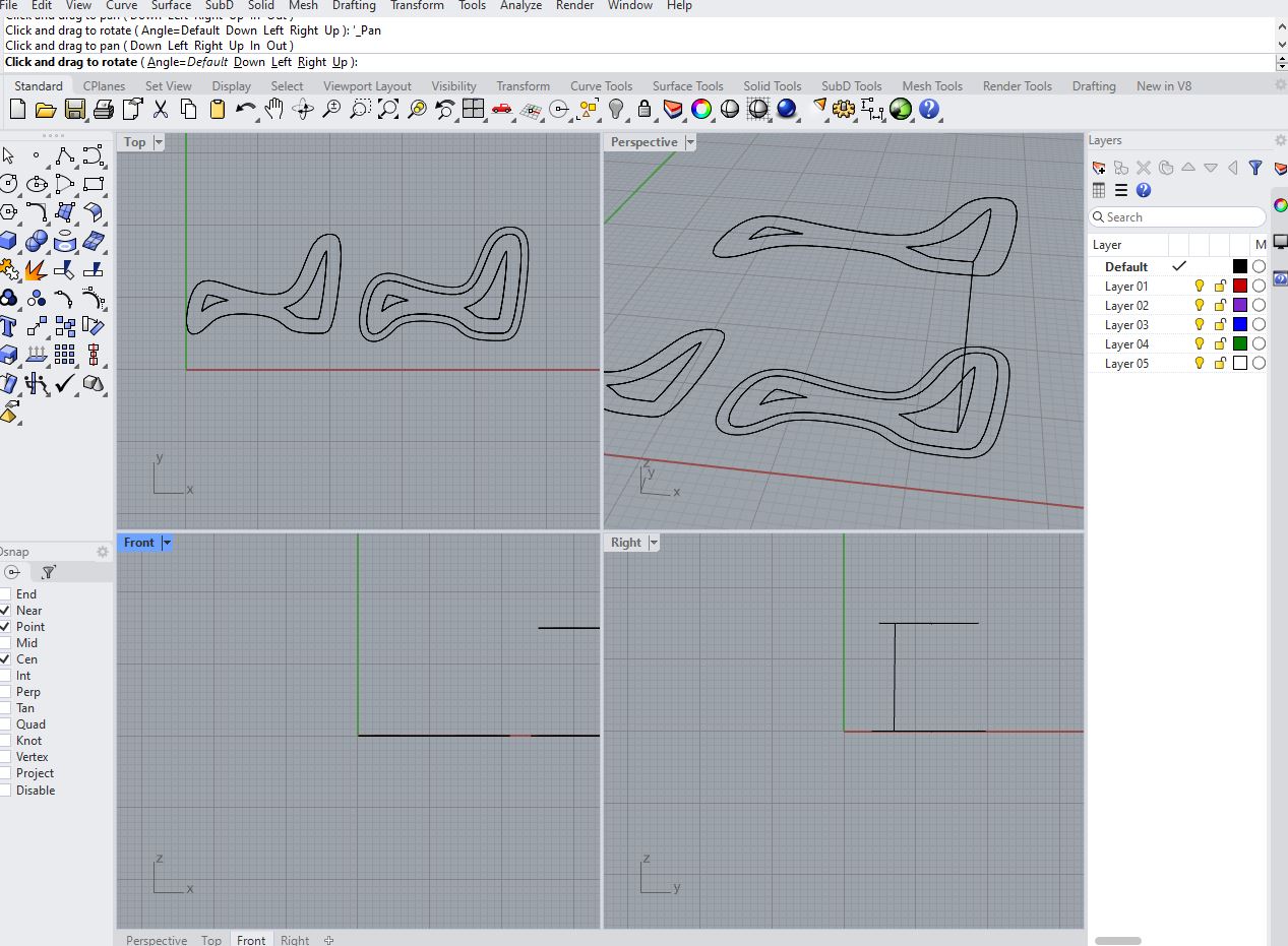 Rhino surface modeling