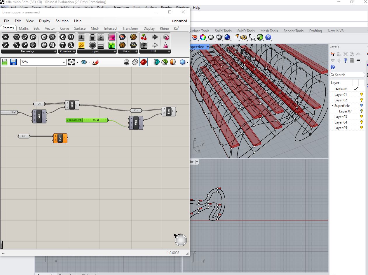 Seat curvature control