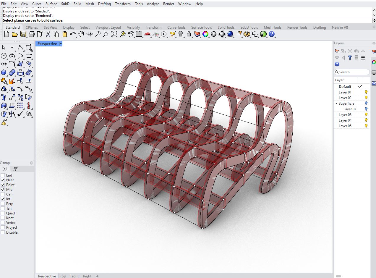 Parametric chair variation 1