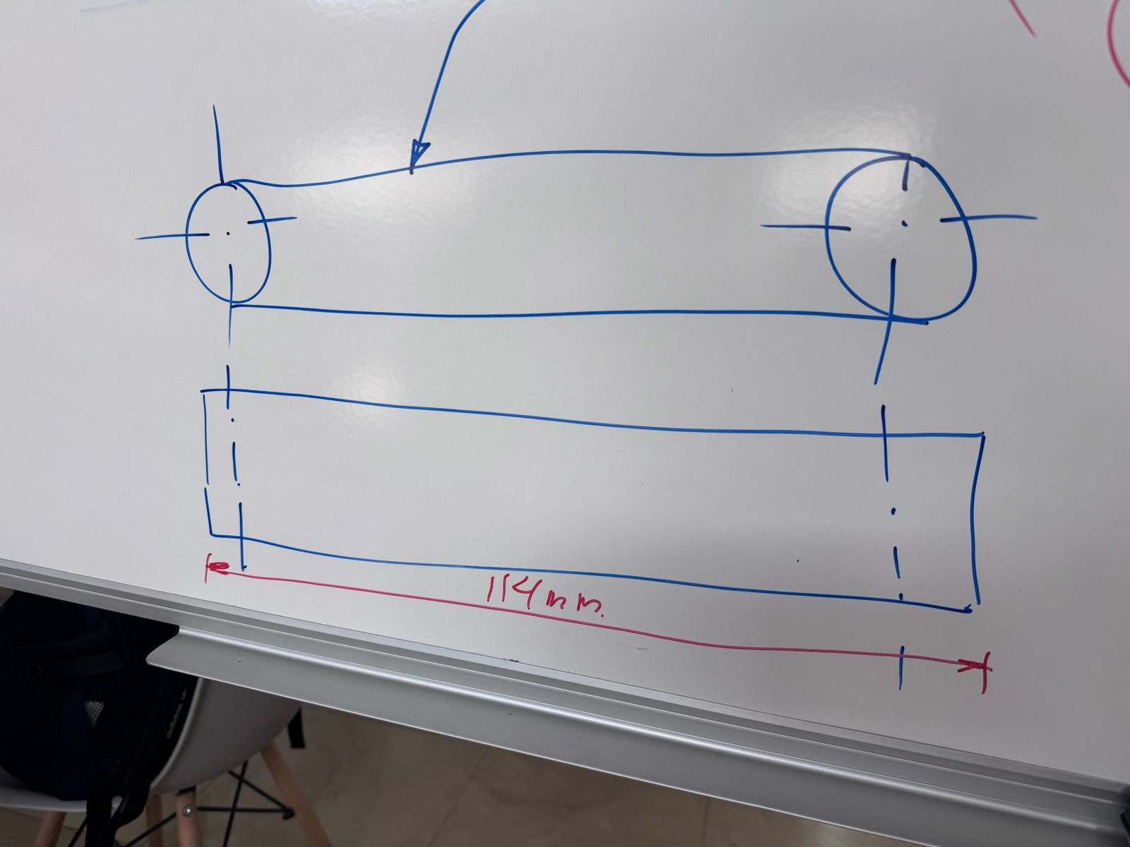 Initial conveyor belt design plan
