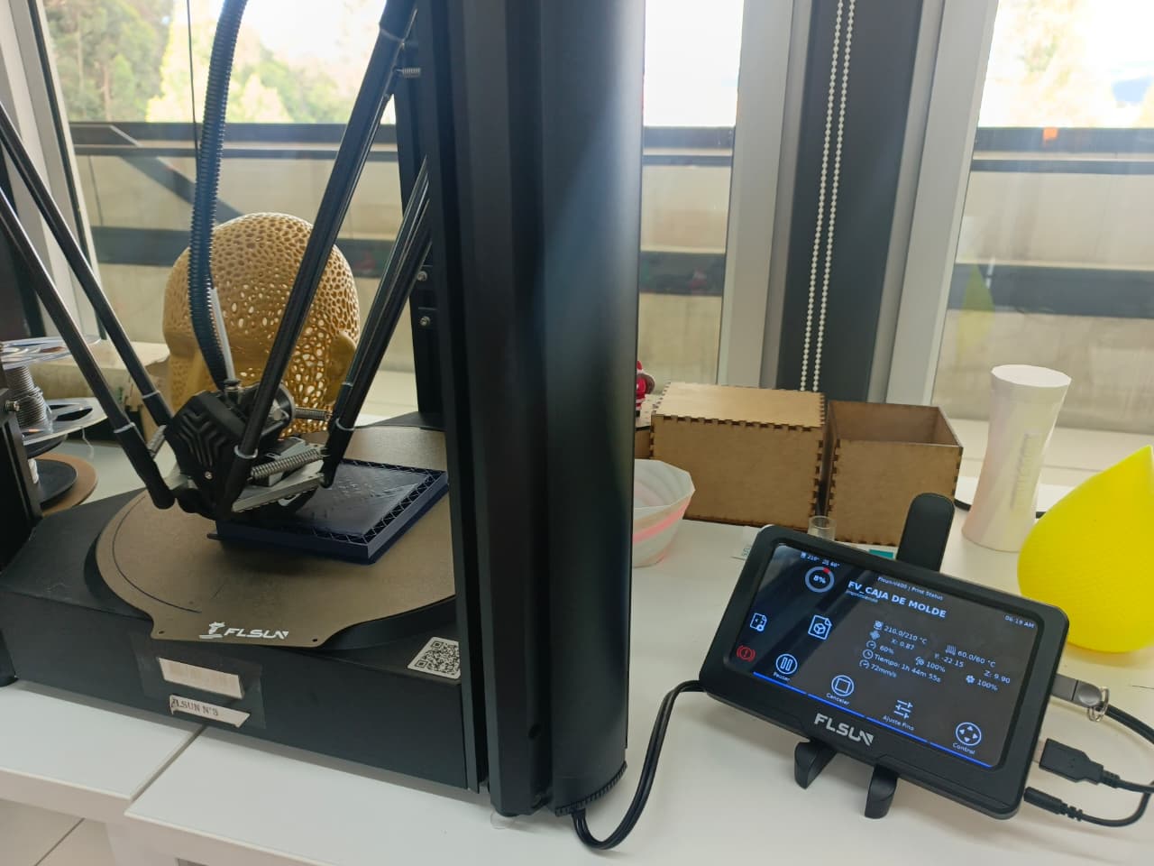 PLA mold container printing