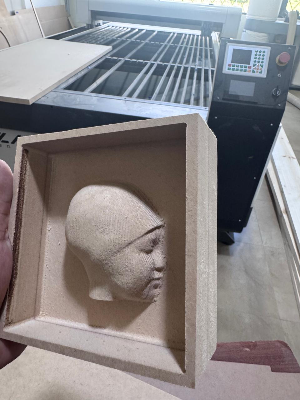 CNC machined face base mold