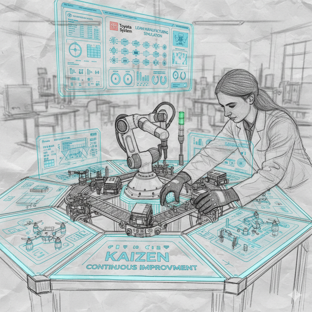 Kanban surface detail