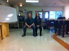2 sitting on double