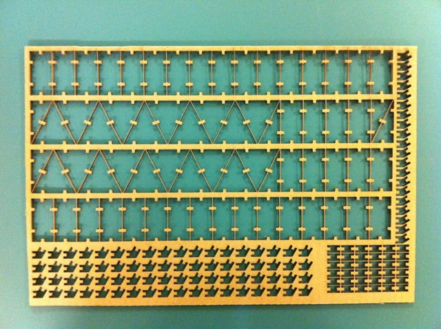 remnant of parts sheet