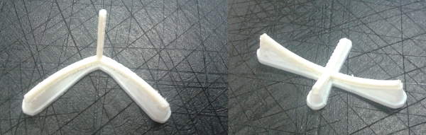 Joints 3D printed 