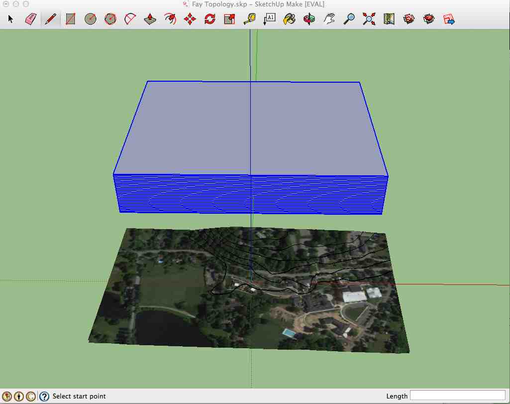 Sketchup with layers