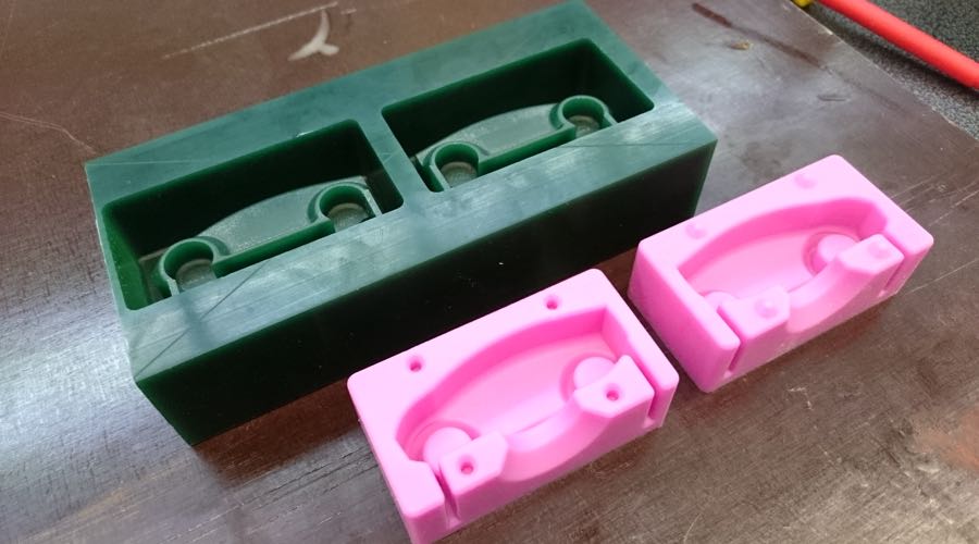 Completed Mould Extracted