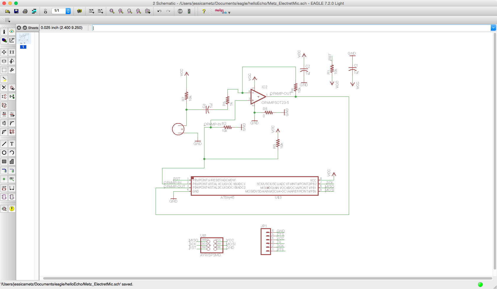 Electret_Schematic